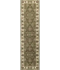 Kas Cambridge 7314 Green/Ivory Kashan Area Rug 7'7" Round