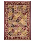 Kas Cambridge 7325 Red Kashan Panel Area Rug 2'3" x 3'3"