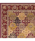 Kas Cambridge 7325 Red Kashan Panel Area Rug 2'3" x 3'3"