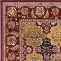 Kas Cambridge 7325 Red Kashan Panel Area Rug 2'2" x 7'11" Runner