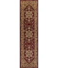 Kas Cambridge 7326 Red/Beige Kashan Medallion Area Rug 3'3" x 4'11"
