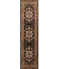 Kas Cambridge 7327 Black/Beige Kashan Medallion Area Rug 3'3" x 4'11"