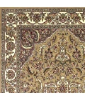 Kas Cambridge 7328 Beige/Ivory Kashan Medallion Area Rug 7'7" Round