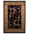 Kas Cambridge 7336 Black/Beige Floral Delight Area Rug 3'3" x 4'11"