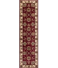Kas Cambridge 7340 Red/Ivory Floral Mahal Area Rug 20" x 31"