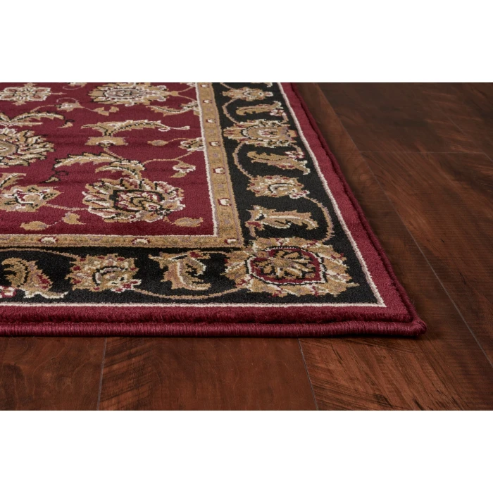 Kas Cambridge 7342 Red/Black Bijar Area Rug 9'10" X 13'2"