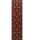 Kas Cambridge 7342 Red/Black Bijar Area Rug 20" x 31"