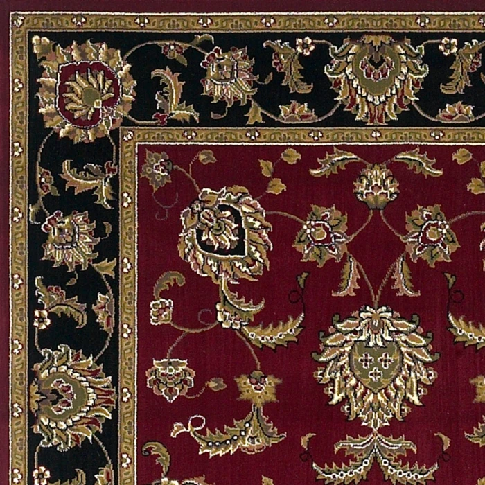 Kas Cambridge 7342 Red/Black Bijar Area Rug 9'10" X 13'2"