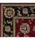 Kas Cambridge 7342 Red/Black Bijar Area Rug 20" x 31"
