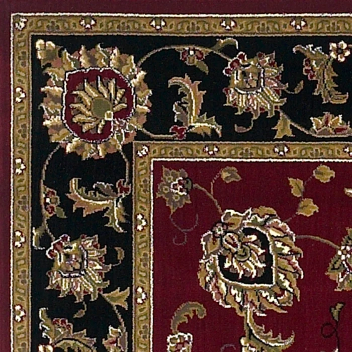Kas Cambridge 7342 Red/Black Bijar Area Rug 9'10" X 13'2"