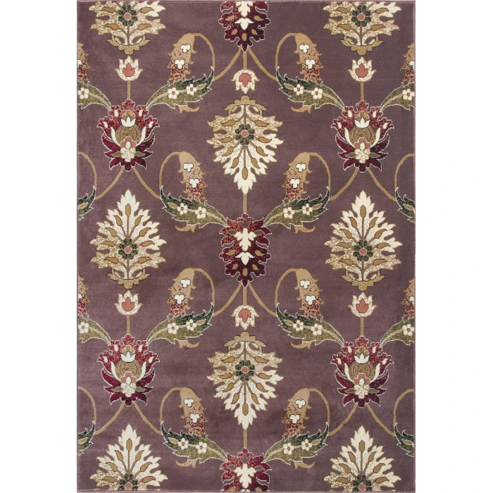 Kas Cambridge 7363 Plum Palazzo Area Rug 7'7" Octagon