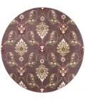 Kas Cambridge 7363 Plum Palazzo Area Rug 7'7" Octagon