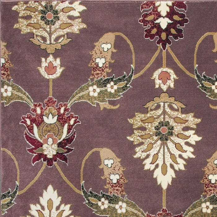 Kas Cambridge 7363 Plum Palazzo Area Rug 7'7" Octagon