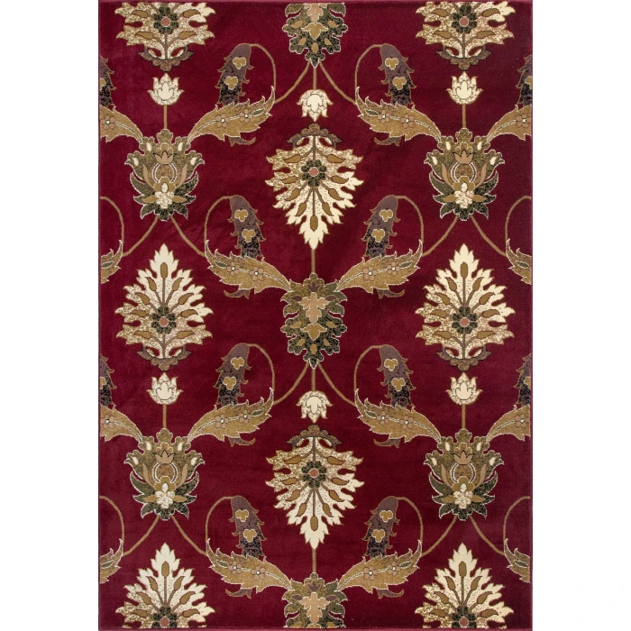 Kas Cambridge 7364 Red Palazzo Area Rug 2'2" x 7'11" Runner