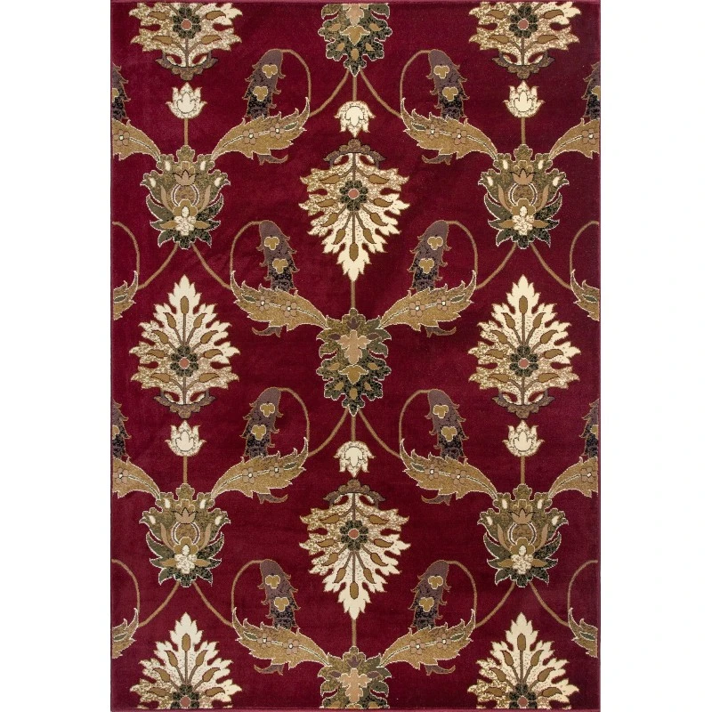 Kas Cambridge 7364 Red Palazzo Area Rug 7'7" Octagon