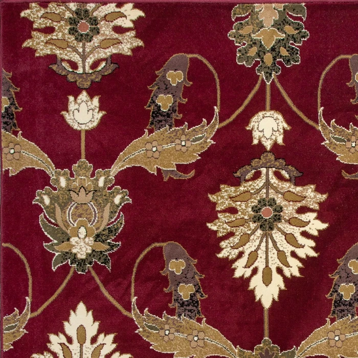 Kas Cambridge 7364 Red Palazzo Area Rug 2'2" x 7'11" Runner