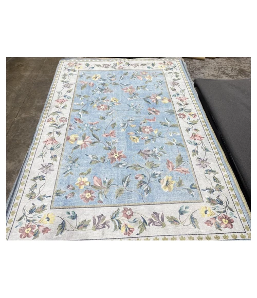 KAS Chantelle Blue 3307 8ft. x 10ft. Rectangle Rug