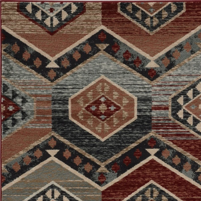 Kas Chester 5630 Red Artisan Area Rug 2' x 7'7" Runner