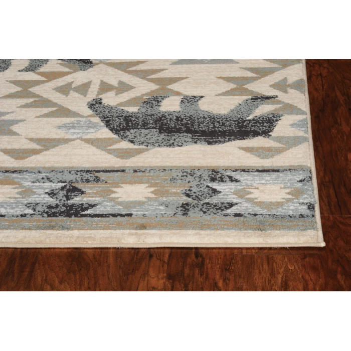 Kas Chester 5634 Ivory/Blue Montana Area Rug 2' x 7'7" Runner
