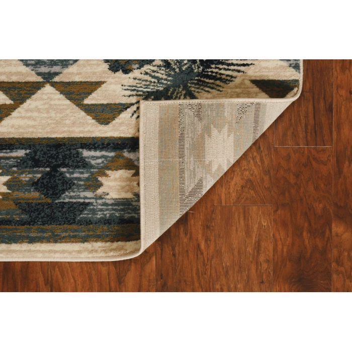 Kas Chester 5634 Ivory/Blue Montana Area Rug 2' x 7'7" Runner