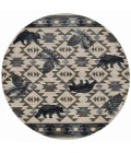 Kas Chester 5634 Ivory/Blue Montana Area Rug 7'10" x 9'10"
