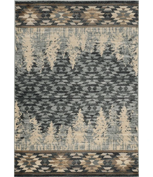 Kas Chester 5636 Slate Blue Pines Area Rug 7'10" x 9'10"