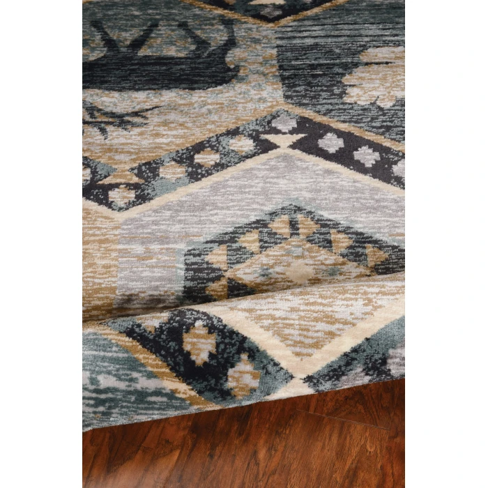 Kas Chester 5637 Seafoam Woodlands Area Rug 2' x 7'7" Runner