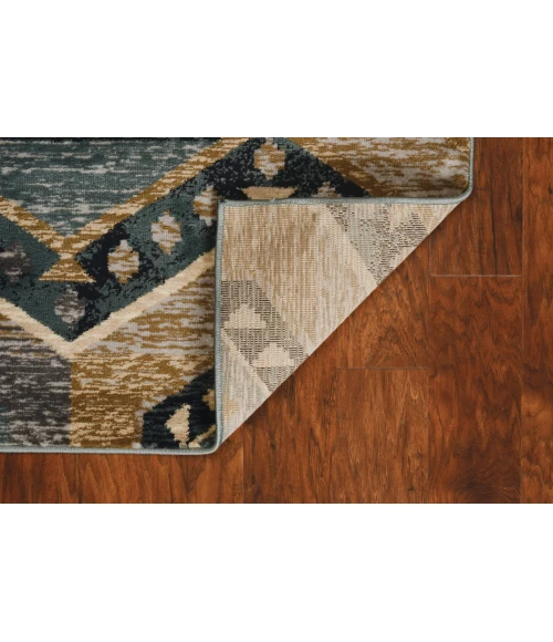 Kas Chester 5637 Seafoam Woodlands Area Rug 2' x 7'7" Runner