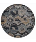Kas Chester 5637 Seafoam Woodlands Area Rug 2' x 7'7" Runner