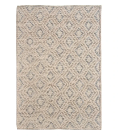 Kas Chloe 7722 Natural Grey Diamond Area Rug 9' x 13'