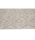 Kas Chloe 7722 Natural Grey Diamond Area Rug 9' x 13'