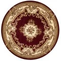 Kas Corinthian 5308 Red/Ivory Aubusson Area Rug 2'2" x 7'11" Runner