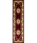 Kas Corinthian 5308 Red/Ivory Aubusson Area Rug 7'7" Round