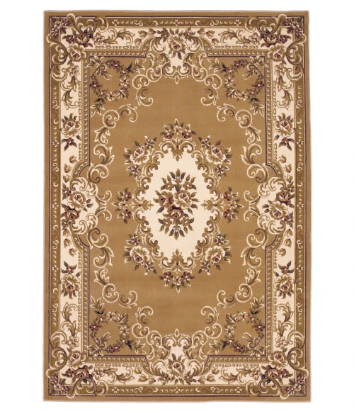 Kas Corinthian 5309 Beige/Ivory Aubusson Area Rug 2'3" x 3'3"