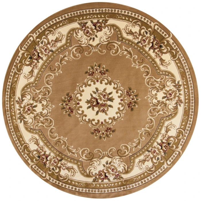 Kas Corinthian 5309 Beige/Ivory Aubusson Area Rug 2'2" x 7'11" Runner