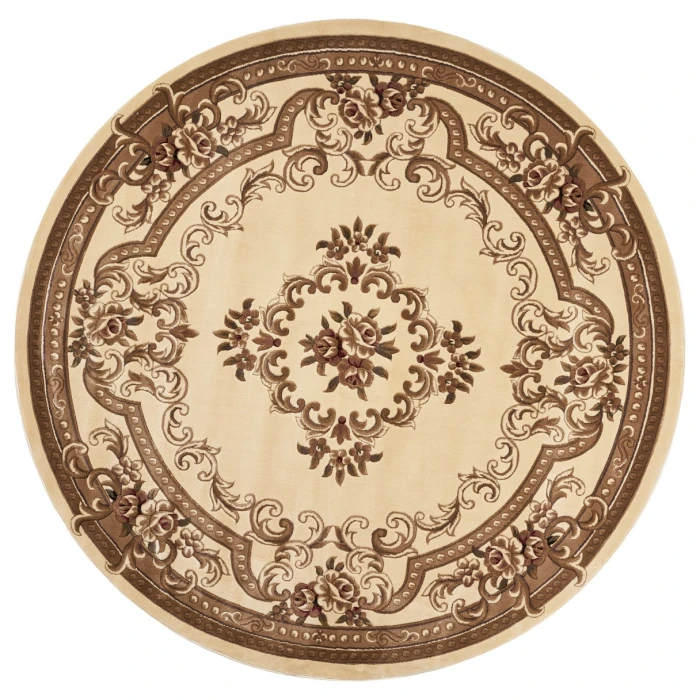 Kas Corinthian 5311 Ivory Aubusson Area Rug 2'2" x 7'11" Runner