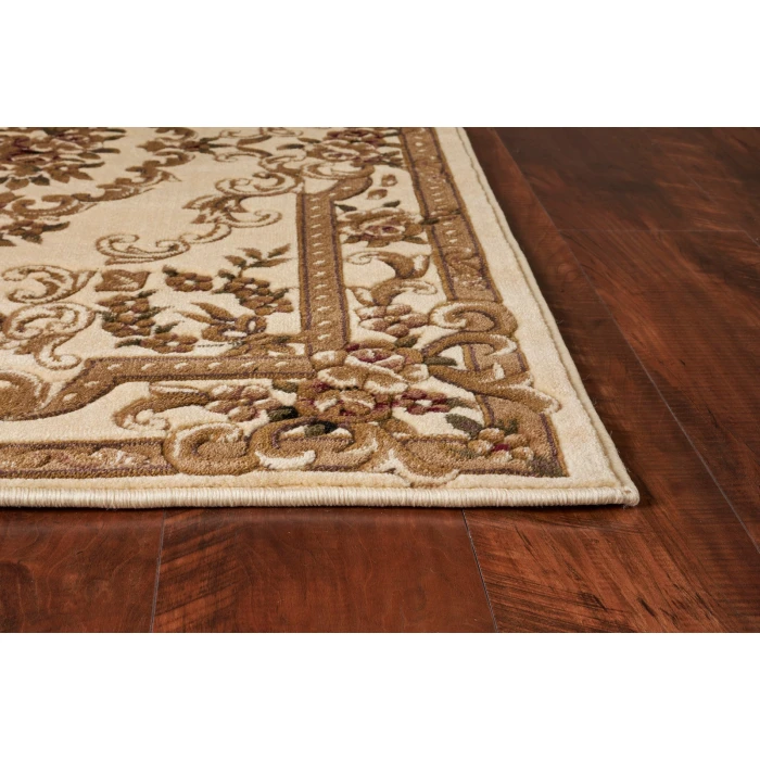 Kas Corinthian 5311 Ivory Aubusson Area Rug 2'2" x 7'11" Runner