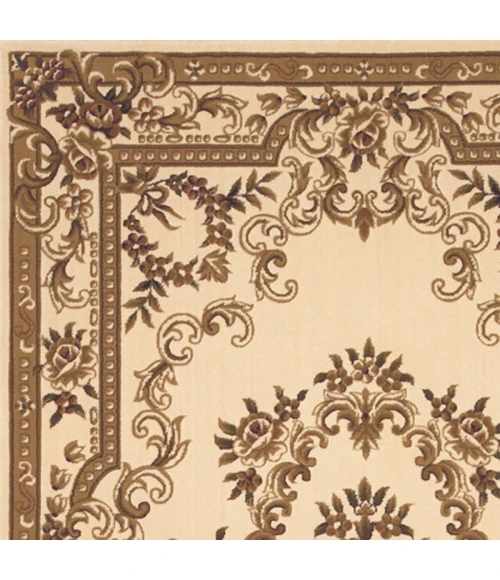 Kas Corinthian 5311 Ivory Aubusson Area Rug 2'2" x 7'11" Runner