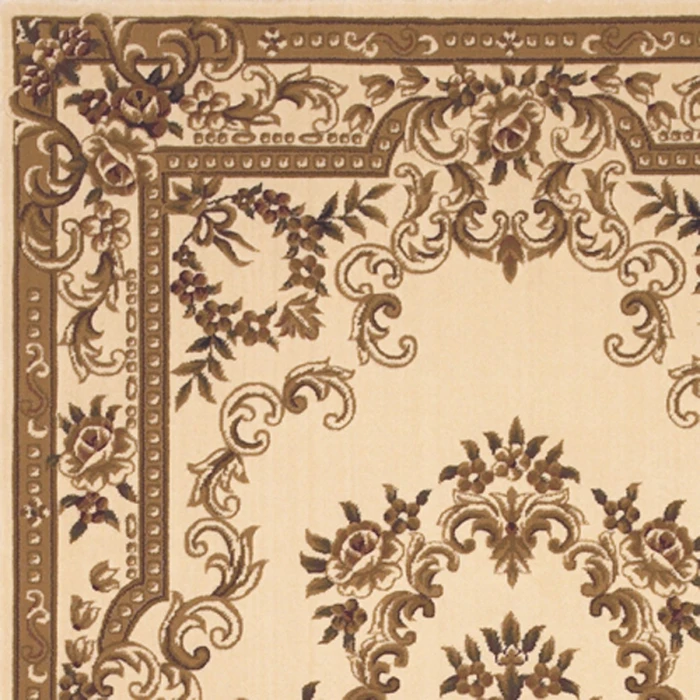 Kas Corinthian 5311 Ivory Aubusson Area Rug 2'2" x 7'11" Runner