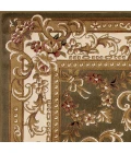 Kas Corinthian 5312 Green/Ivory Aubusson Area Rug 3'3" x 4'11"