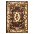 Kas Corinthian 5313 Plum/Ivory Aubusson Area Rug 2'3" x 3'3"