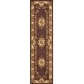 Kas Corinthian 5313 Plum/Ivory Aubusson Area Rug 2'3" x 3'3"