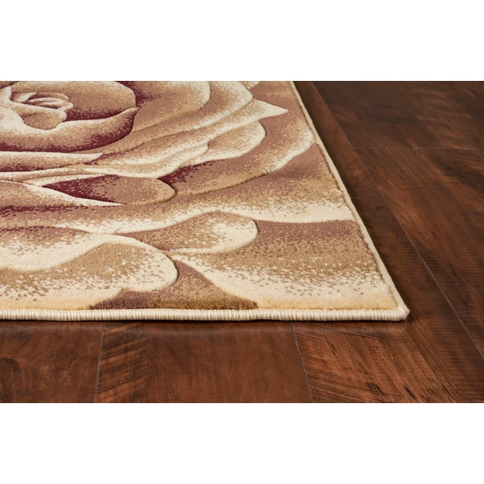 Kas Corinthian 5338 Ivory Floral Splendor Area Rug 2'2" x 7'11" Runner