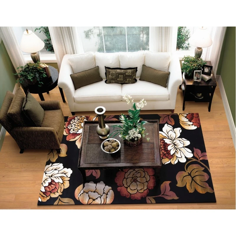 Kas Corinthian 5351 Black Bella Area Rug 20" x 31"