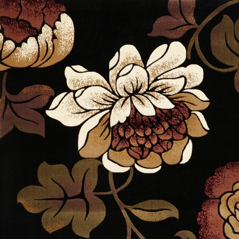Kas Corinthian 5351 Black Bella Area Rug 20" x 31"