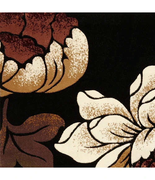 Kas Corinthian 5351 Black Bella Area Rug 5'3" x 7'7"