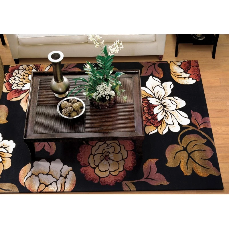 Kas Corinthian 5351 Black Bella Area Rug 20" x 31"