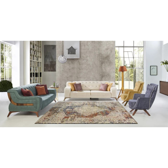 Kas Corsica 7850 Multi Marrakesh Area Rug 5'3"X 7'7"