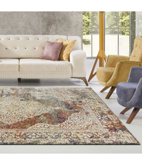 Kas Corsica 7850 Multi Marrakesh Area Rug 5'3"X 7'7"