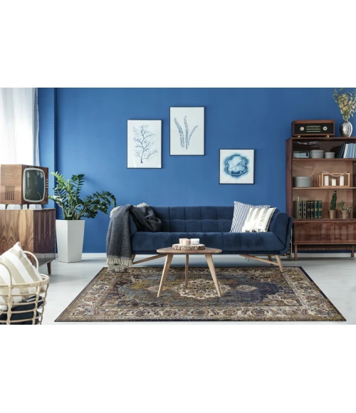 Kas Corsica 7853 Navy Delaney Area Rug 3'3"X 4'11"
